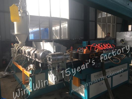 Macchina per estrusione di tubi morbidi ondulati a parete singola in plastica HDPE PE PP PVC
