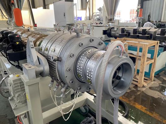 Linea di estrusione di tubi in HDPE per tubi elettrici in filo metallico a vite singola
