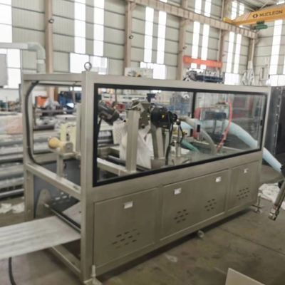Macchina di rivestimento ondulata avvolta del tessuto della macchina del tubo non