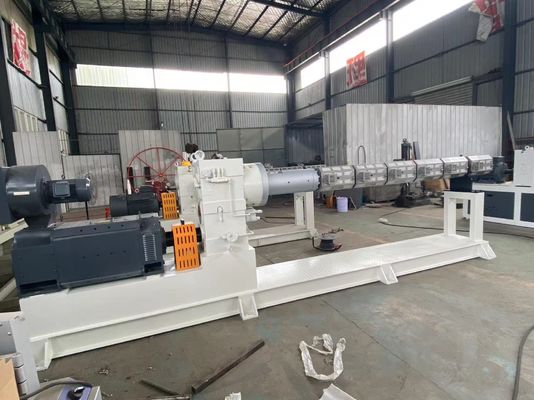 Linea di produzione ondulata doppia del tubo dell'HDPE macchina dell'espulsore della metropolitana