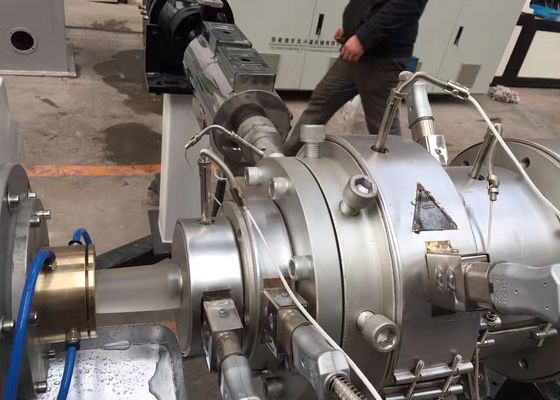 linea ondulata a parete semplice ad alta velocità dell'estrusione del tubo di 400-630mm