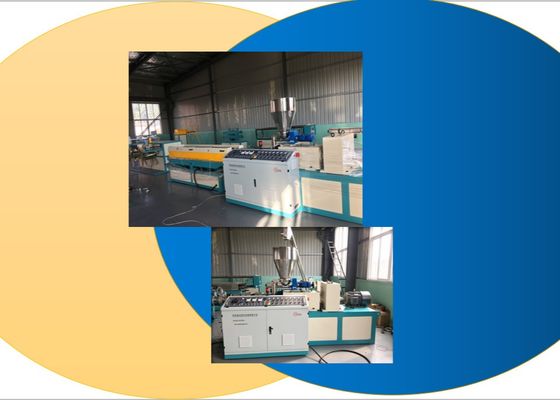 Linea di produzione gemellata dell'estrusione del tubo del PVC 800mm dell'HDPE