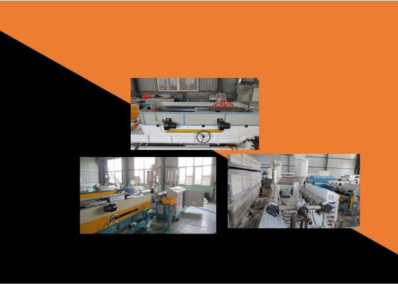Linea ondulata a parete semplice dell'estrusione del tubo dell'HDPE
