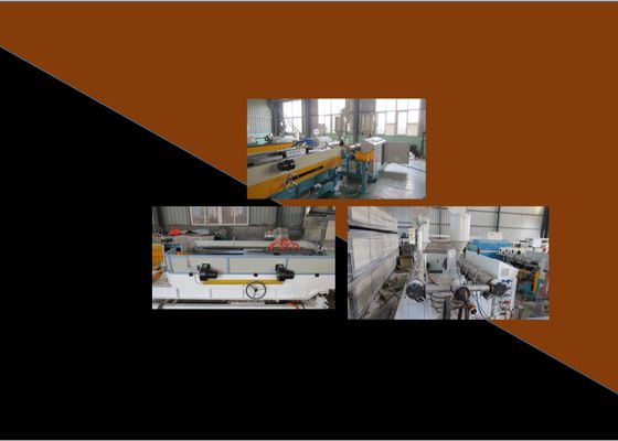 linea ondulata a parete semplice dell'estrusione del tubo di 250kg/H 690mm