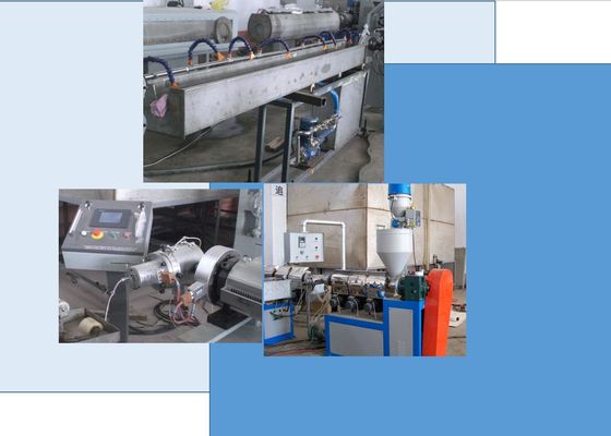 Macchina flessibile di rinforzo del tubo della macchina dell'espulsore del tubo flessibile del filo di acciaio dell'HDPE dei pp
