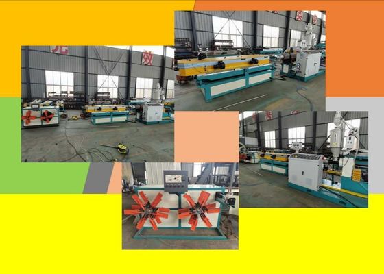 l'HDPE 15m/Min ha ondulato la linea di produzione del tubo di drenaggio