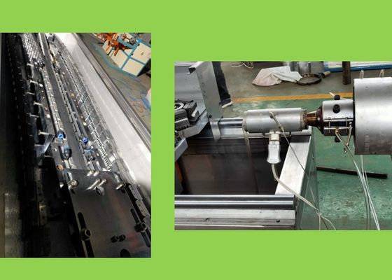 Il PVC annaffia la linea di produzione ondulata del tubo ignifuga