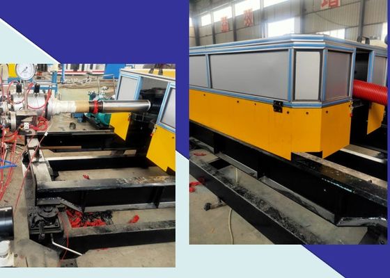 linea ondulata dell'estrusione del tubo dell'HDPE del PE di 20-63mm pp che fa macchina