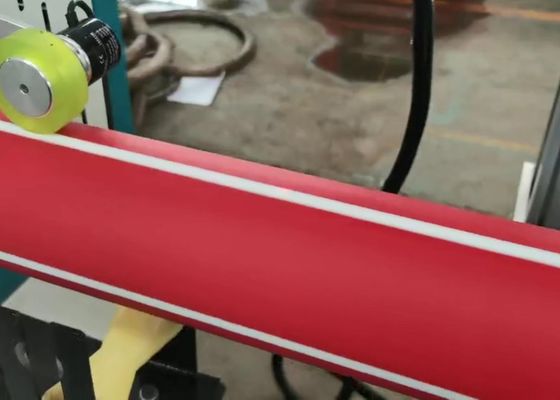 linea di produzione piana del tubo del PVC della vite gemellata conica 250-300kg/h