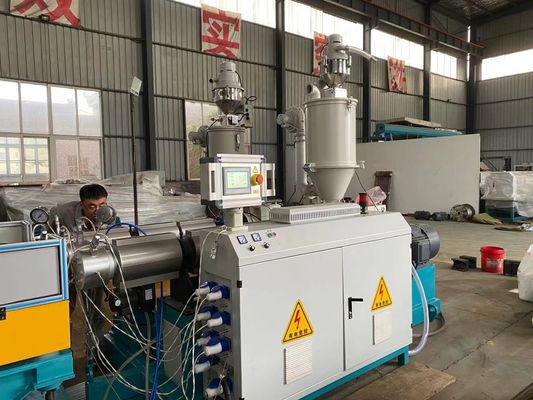 linea ondulata dell'estrusione del tubo del doppio strato di 32-110mm che fa macchina