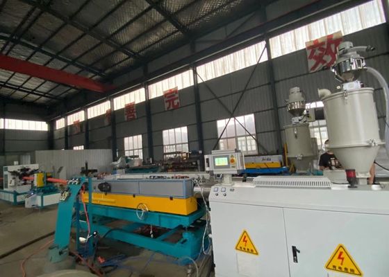 linea di estensione ondulata a parete semplice di plastica del PVC di 50-110mm controllo dello SpA