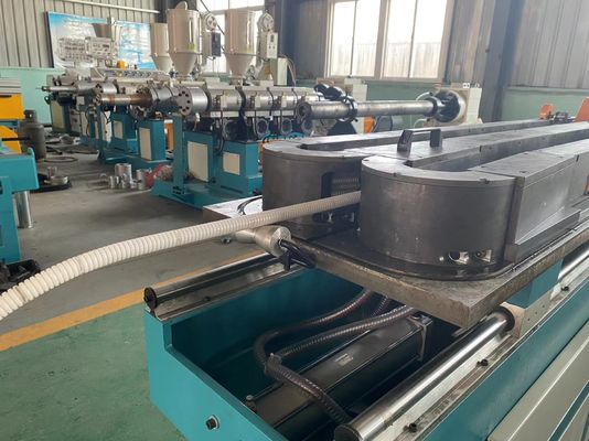 Linea ondulata a parete semplice del tubo del PE per la fabbricazione della guaina elettrica del cavo