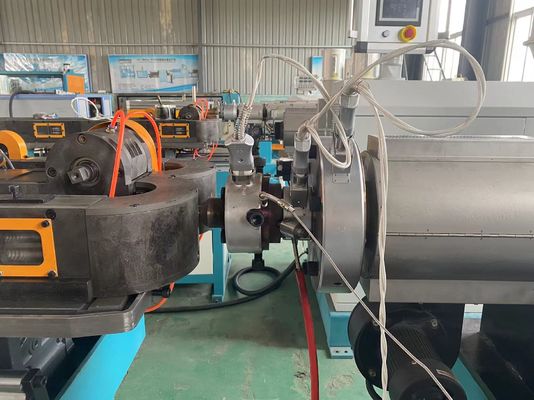 Singola/del tubo di produzione linea ondulata doppia linea del PVC del PE di plastica dell'estrusione