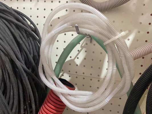 linea ondulata a parete semplice macchina respirante dell'estrusione del tubo di 10-32mm del tubo del PVC del PE pp