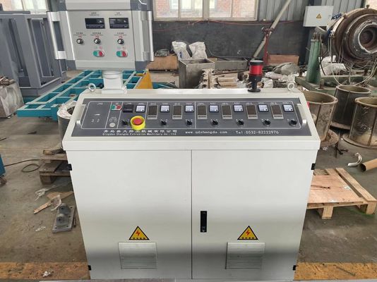 Doppia linea elettrica di plastica dell'estrusione del tubo del PVC di drenaggio del condotto dell'estrusore a vite