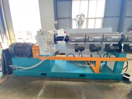 Linea ondulata a parete semplice dell'estrusione del tubo del tubo dell'estrusione del PE di plastica della macchina