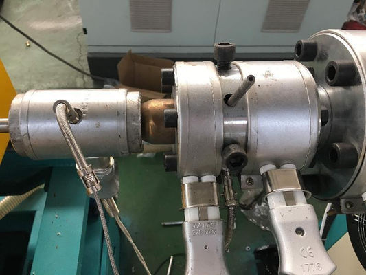 Linea di produzione ondulata a parete semplice dell'estrusione del tubo flessibile del lavabo del PVC del PE di plastica pp