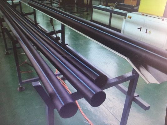 Linea ondulata a parete semplice dell'estrusione del tubo del pe che fa la conduttura d'alimentazione di gas e dell'acqua