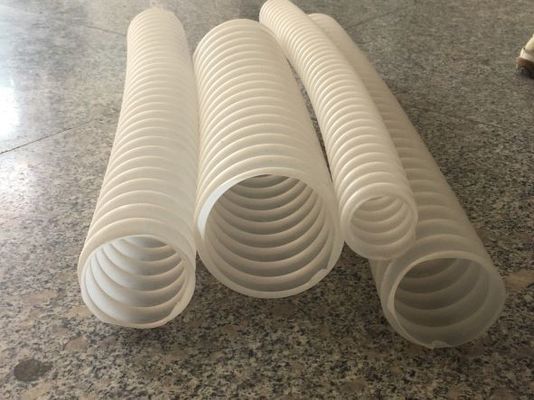 Macchina ondulata di plastica 60-80kg/H del tubo della singola vite