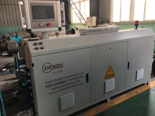 Linea linea di produzione di plastica dell'estrusione dell'espulsore del tubo di scarico del tubo di gas del rifornimento idrico del tubo del PVC macchina di Extrution del tubo