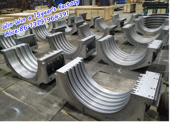 La bobina a spirale dell'HDPE dell'ossatura ha ondulato la linea di produzione dell'estrusione del tubo