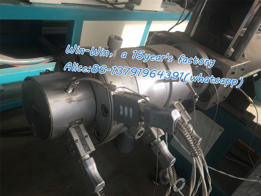 Linea di estrusione a doppia vite singola per tubo corrugato in PVC HDPE in plastica PPR