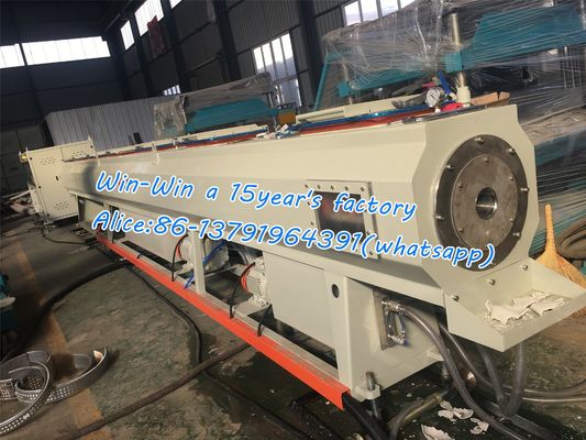 Linea di estrusione a doppia vite singola per tubo corrugato in PVC HDPE in plastica PPR