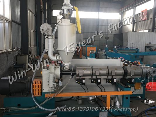 Macchina per estrusione di tubi morbidi ondulati a parete singola in plastica HDPE PE PP PVC