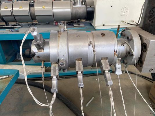 Linea di estrusione della macchina per estrusione di plastica a vite singola per tubo in plastica HDPE PP