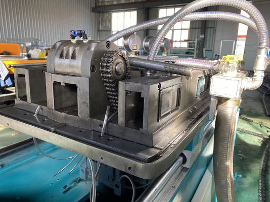 Linea di produzione telescopica di plastica della metropolitana della macchina ondulata a parete semplice del tubo del PVC del PE