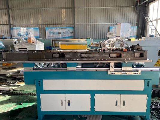 Linea di produzione telescopica di plastica della metropolitana della macchina ondulata a parete semplice del tubo del PVC del PE