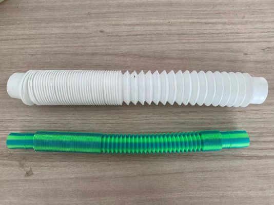 Linea di produzione telescopica di plastica della metropolitana della macchina ondulata a parete semplice del tubo del PVC del PE