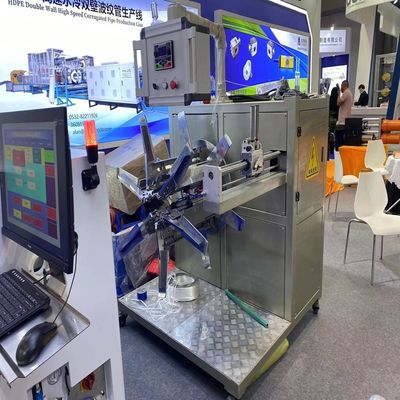 Tubo ondulato doppio di plastica del PE PPR del PVC singolo che fa alta velocità della macchina