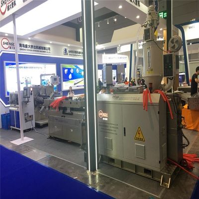 Tubo ondulato doppio di plastica del PE PPR del PVC singolo che fa alta velocità della macchina