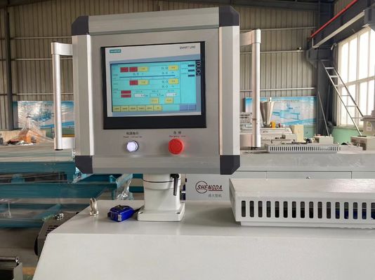 Singola/linea ondulata doppia controllo dell'estrusione di produzione del tubo dello SpA