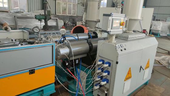 Linea di estrusione di tubi ondulati a doppia parete in plastica flessibile HDPE per aria fresca