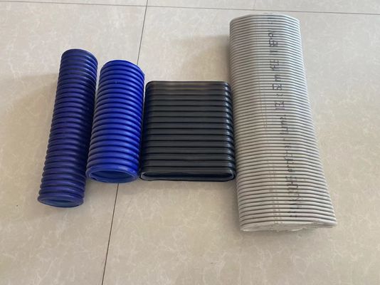 Linea di estrusione di tubi ondulati a doppia parete in plastica flessibile HDPE per aria fresca