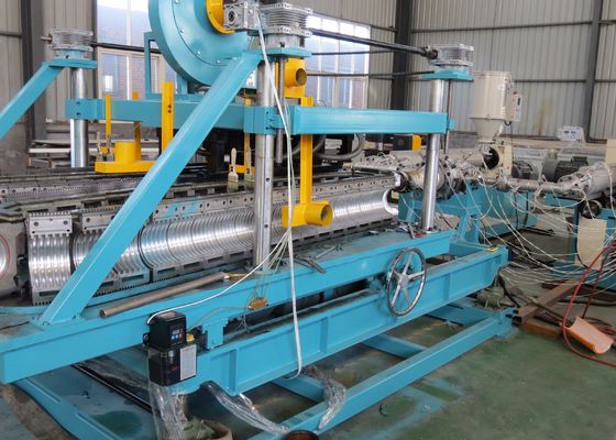 L'HDPE 800mm ha ondulato la linea del   dell'estrusione del tubo del  