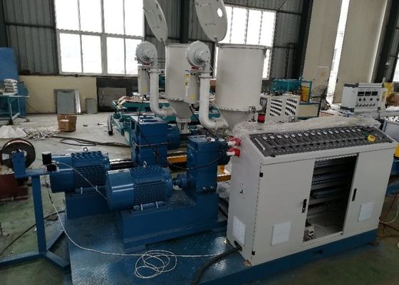 linea ondulata a parete semplice dell'estrusione del tubo di 100kgh 63mm