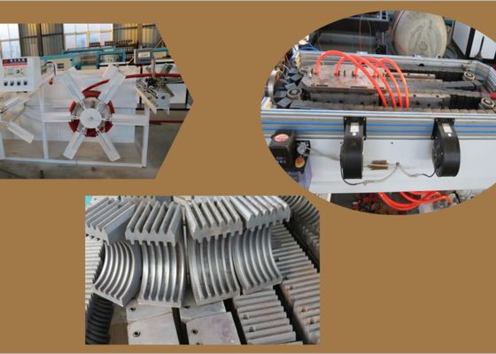 Linea ondulata dell'estrusione del tubo del doppio strato del PVC 800mm dei pp