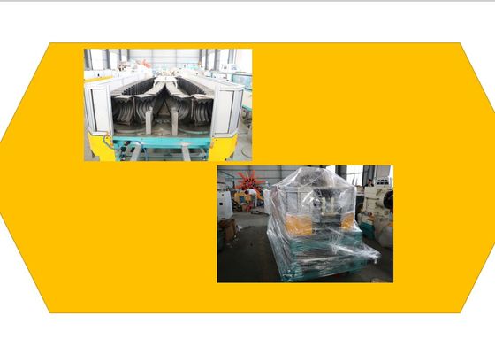 Linea di plastica dell'estrusione dello strato del tubo pp TPU di pressione delle acque luride