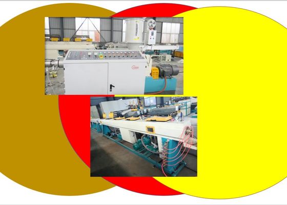 300kgh linea dell'estrusione del doppio tubo del PVC 450mm