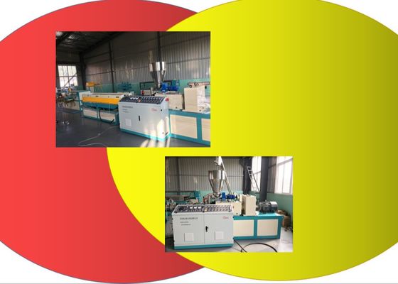 Linea dell'estrusione del doppio tubo del PVC 350mm