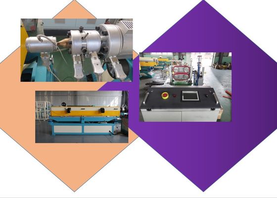 Macchina del tubo ondulata plastica a parete semplice dell'HDPE 550mm