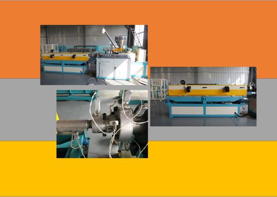 Linea di produzione ondulata dell'espulsore del tubo dell'HDPE del cavo di plastica del tubo