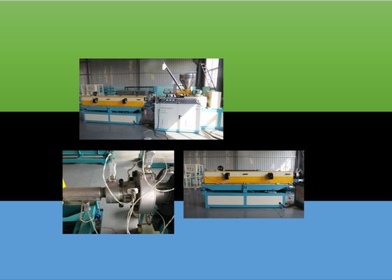 Linea di produzione ondulata dell'espulsore del tubo dell'HDPE del cavo di plastica del tubo