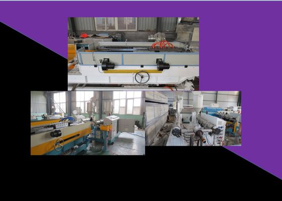 Macchinario di plastica ondulato del tubo del PE 150kgh