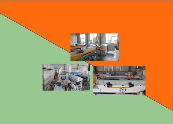 linea ondulata a parete semplice dell'estrusione del tubo di 250kg/H 690mm