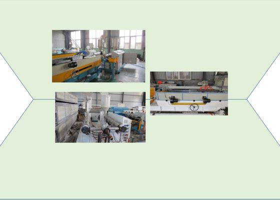 linea linea dell'estrusione del tubo dell'HDPE di 17mm dell'estrusione di cavo del PVC