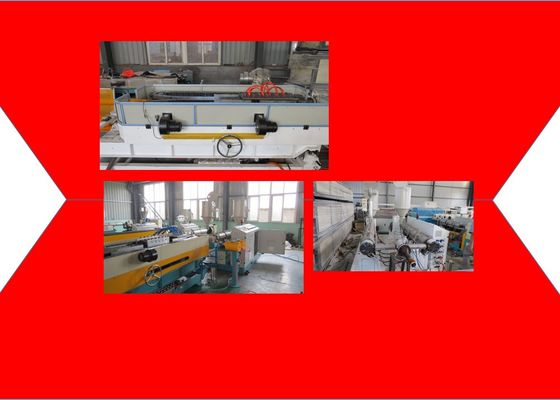 linea linea dell'estrusione del tubo dell'HDPE di 17mm dell'estrusione di cavo del PVC